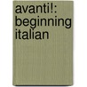 Avanti!: Beginning Italian door Janice Aski