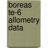 Boreas Te-6 Allometry Data by United States Government