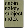 Cabin Safety Subject Index door United States Government