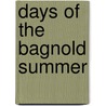 Days of the Bagnold Summer door Joff Winterhart