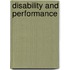 Disability And Performance