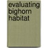 Evaluating Bighorn Habitat