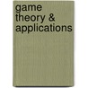 Game Theory & Applications by Leon A. Petrosjan