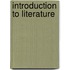 Introduction To Literature