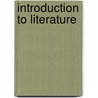 Introduction To Literature by J.M. Beach