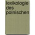 Lexikologie Des Polnischen