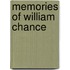 Memories of William Chance