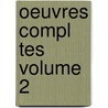 Oeuvres Compl Tes Volume 2 door Théodore Reinach