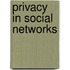 Privacy in Social Networks