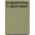 Programming In Quick Basic