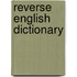 Reverse English Dictionary
