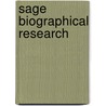 Sage Biographical Research door Goodwin