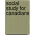 Social Study for Canadians
