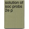 Solution of Soc Probs 2E P door Weinberg