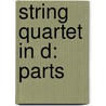 String Quartet in D: Parts by Puccini Giacomo
