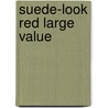 Suede-Look Red Large Value by Zondervan Publishing House