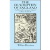 The Description Of England door William Harris