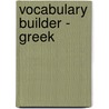 Vocabulary Builder - Greek door Eurotalk Ltd