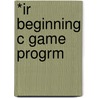 *ir Beginning C Game Progrm door Course Ptr