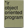 *Ir Object Oriented Program door Course Technology Ptr