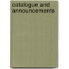 Catalogue and Announcements door Benedict College