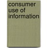 Consumer Use of Information door United States Government
