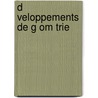 D Veloppements de G Om Trie door Charles Dupin