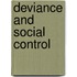 Deviance And Social Control