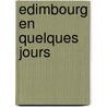 Edimbourg En Quelques Jours by Lonely Planet
