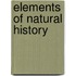 Elements of Natural History