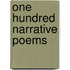 One Hundred Narrative Poems