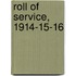 Roll of Service, 1914-15-16