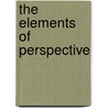 The Elements of Perspective door Simeon De Witt