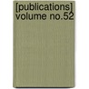 [Publications] Volume No.52 door Camden Society