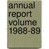 Annual Report Volume 1988-89