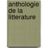 Anthologie De La Litterature