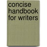 Concise Handbook For Writers door Merriam-Webster