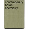 Contemporary Boron Chemistry door Michael Davidson
