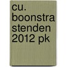 Cu. Boonstra Stenden 2012 Pk door A. Boonstra