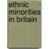 Ethnic Minorities In Britain