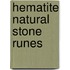 Hematite Natural Stone Runes