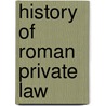 History of Roman Private Law by E. C 1835-1917 Clark