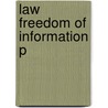 Law Freedom of Information P door Macdonald