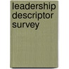 Leadership Descriptor Survey door David P. Campbell