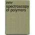 Nmr Spectroscopy Of Polymers