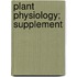 Plant Physiology; Supplement