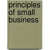 Principles Of Small Business by Robert Brown