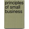 Principles Of Small Business door Robert Brown