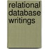 Relational Database Writings