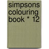 Simpsons Colouring Book * 12 door Design Portfolio